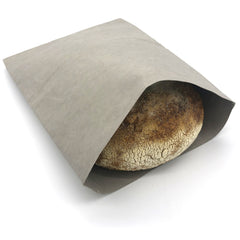 gray clutch / bread bag