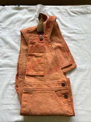 naturally dyed overalls