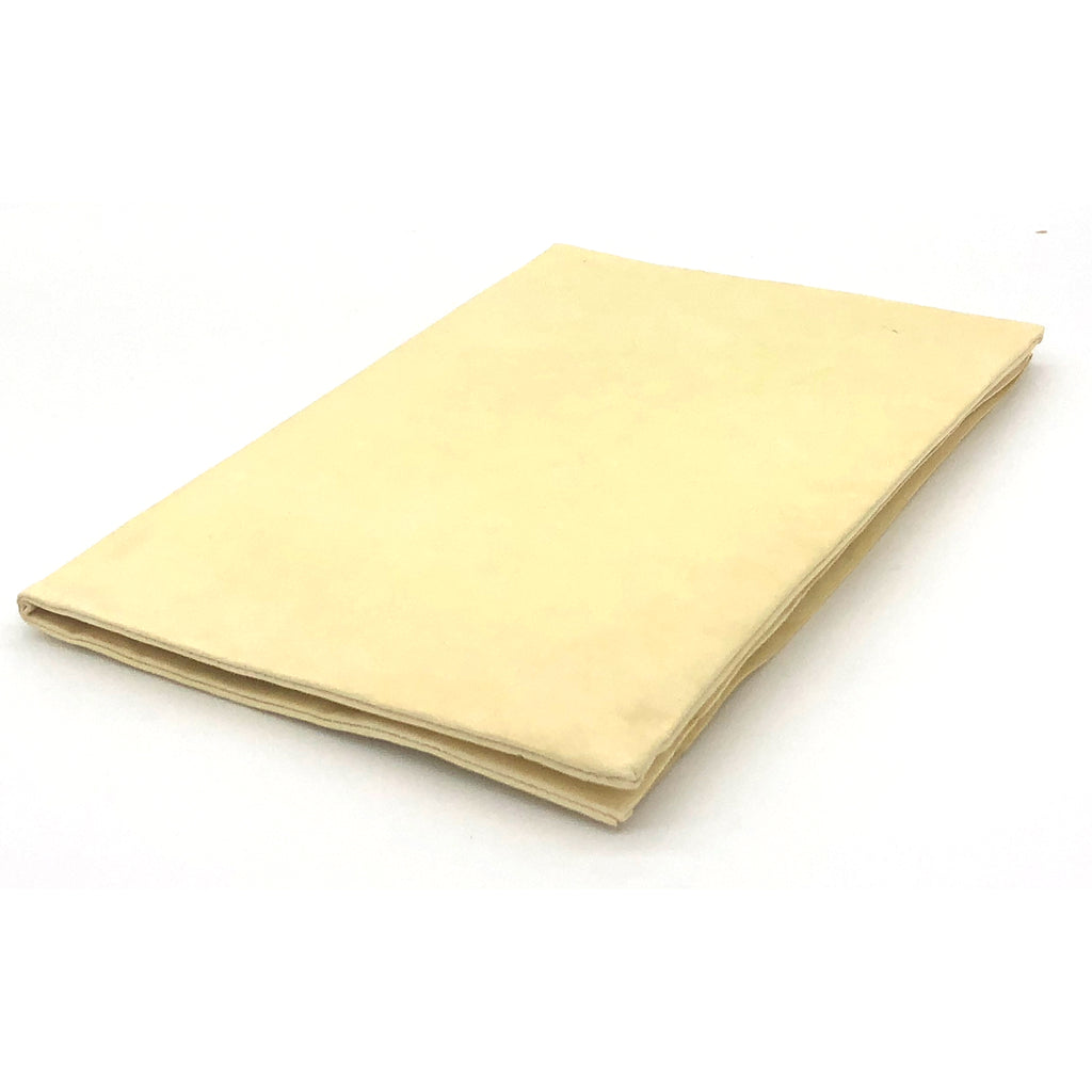 light yellow clutch / bread bag